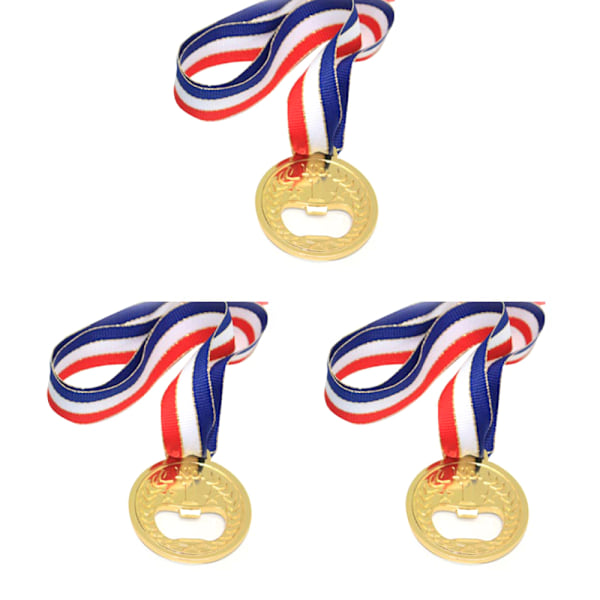 Stilfull Medalj Kapsylöppnare, Vinnarmedaljdesign Med Lättviktig Bekvämlighet För Alla Dina Öppningsbehov