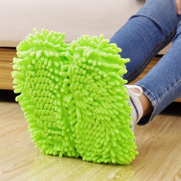 4 par/8 stk. moppesko, mikrofiber støvmoppesko multifunksjonelle
