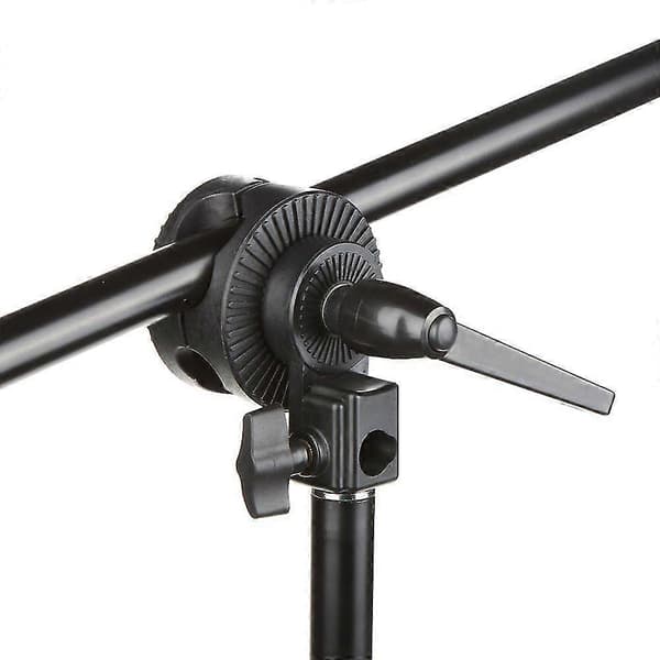 Enkelt Svingbart Hodebrakett Klemme For Fotostudio Boom Arm Reflektorholder Stativ