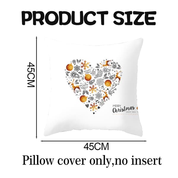 4 stk. jule sofa kram jule sofa pude sæt hjemme pudebetræk