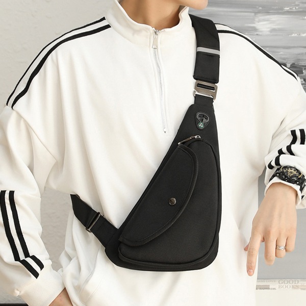 Crossbody sling ryggsäck, reseryggsäck, midjeväska för män,