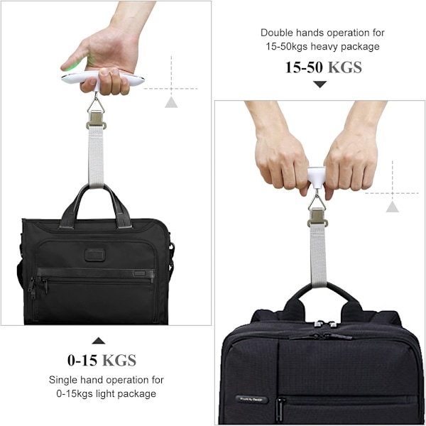 Smart Resevåg: Portabel Handhållen Design för Enkel Packning, Högprecisionssensor Håller Dina Resväskor Inom Gränserna, Ergonomiskt Grepp