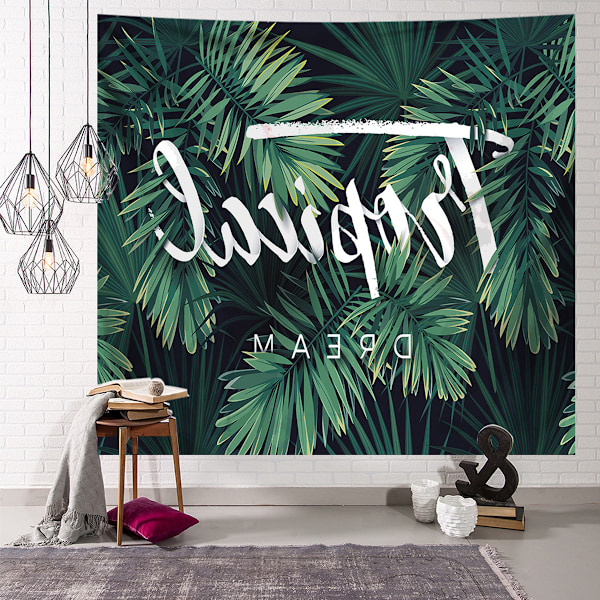 Dekorativ veggteppe, kunst hengende veggdekor soverom stue sovesal veggteppe, 150*130cm