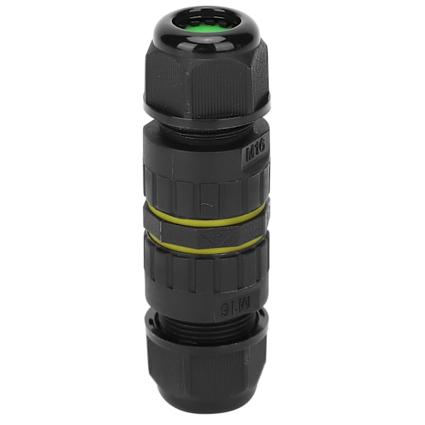 Vedenkestävä sähkökaapeliliitin 3-johdin Ulkokäyttöön Johdinliitos M16-3P IP68 0,5~1,5 mm² 3,5‑7mm