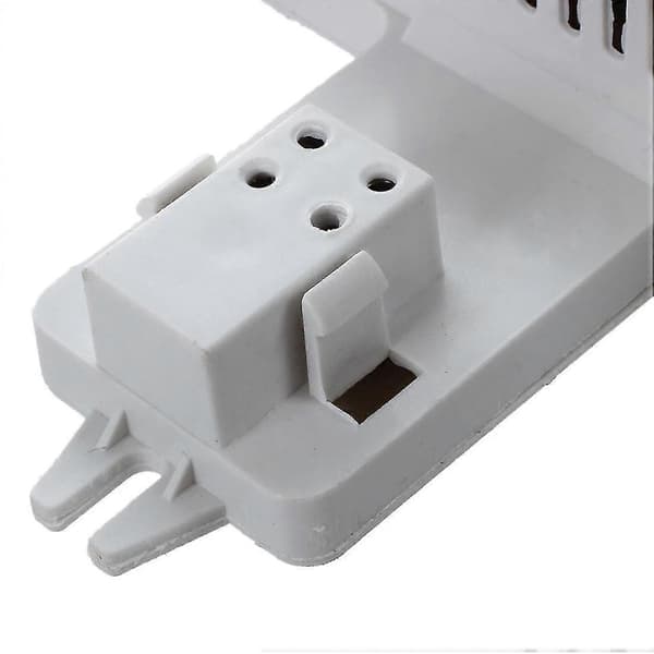 Vit plastkåpa 4-stifts 2D-lysrörsballast AC 220V 0,19A 38W