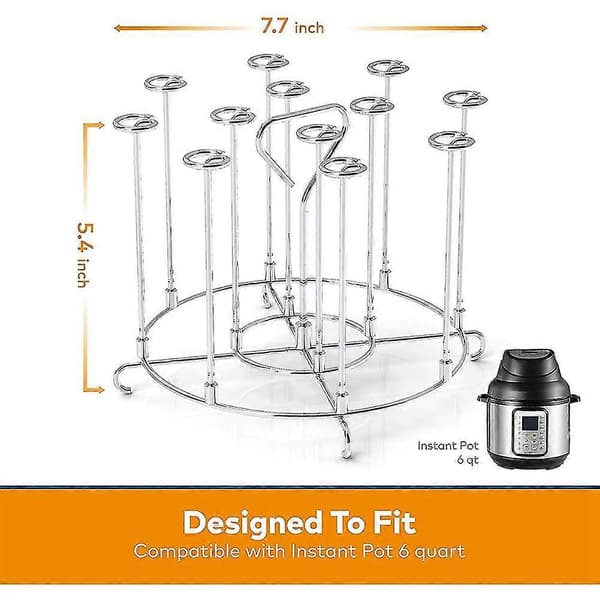 Spydstativ Kompatibelt Med Gryde 6 Quart Tilbehør Til Airfryer Sprød Låg