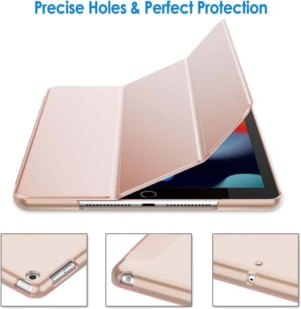 Etui til iPad 10,2-tommer (2021/2020/2019 model, 9./8./7. generation), Auto Vågn/Sov Cover
