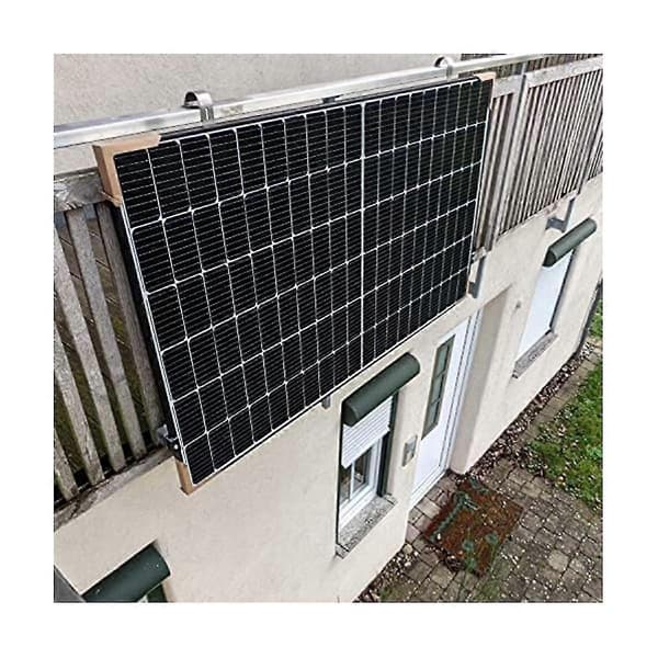 Solpanelmonteringsfäste Enkel installation 2 st Balkong Solcellsmodulfäste Solpanelshållare