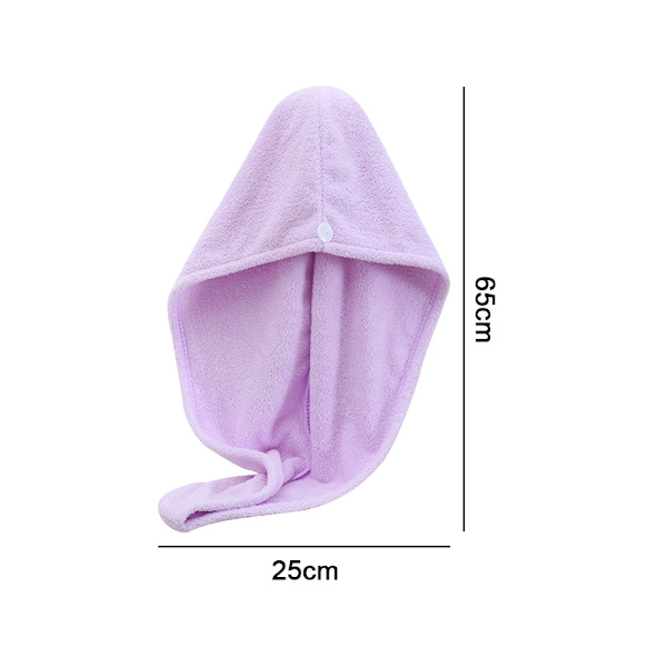 2-pack handduk för hårturban - Ultraabsorberande, snab torkande hårturban