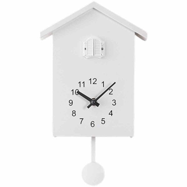 Time Väggklocka i nordisk stil gökur ut genom fönstret tidklocka fågel timklocka T60
