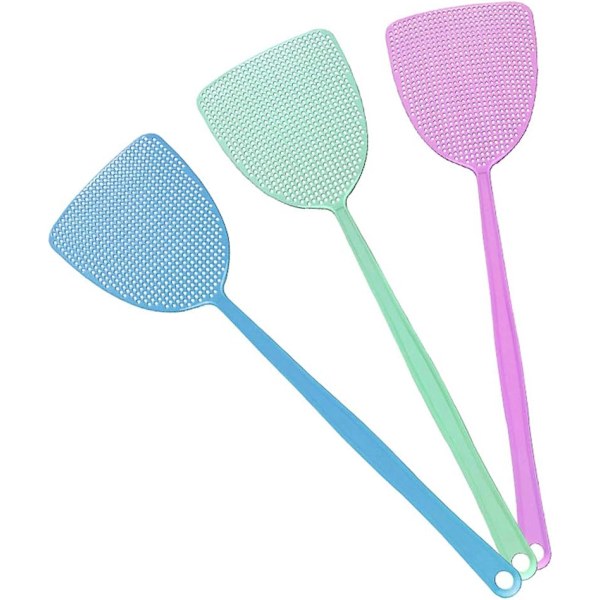 Pest Control Hero, Miljövänlig Manuell Insektseliminator Med Hållbart Långt Handtag För Inom- Och Utomhusbruk, Blandade Färgglada Designer (3-Pack)
