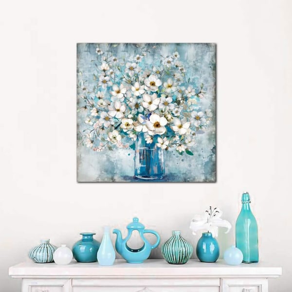 Badrumsdekor Canvas Väggkonst Inramad Väggdekoration Modern Gal