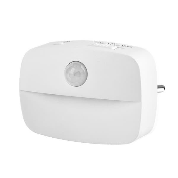 Et sæt med 4 indendørs bevægelsessensorlamper, bevægelsessensor natlampe
