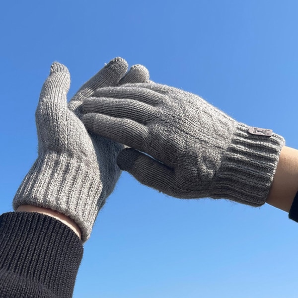 4 Par Dame Vinter Touchscreen Hansker Varme Fleecefôret
