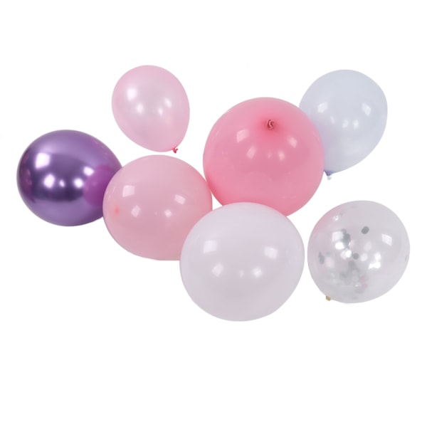 Mörklila Latexballonger, miljövänliga festdekorationer för födelsedag, babyshower, heminredning, mångsidig användning