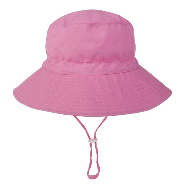 Strandhatt för barn, mode, solskydd, rosa, storlek M