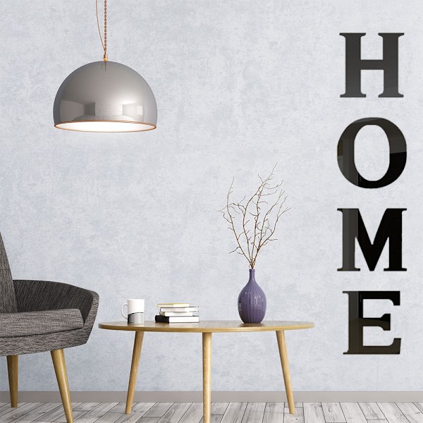 HOME Speilveggklistremerke 3D Stereoskopisk