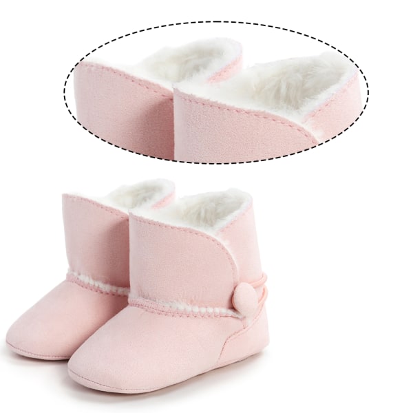 Skor med greppsula Baby Booties Mysiga fleecetofflor Mjuka