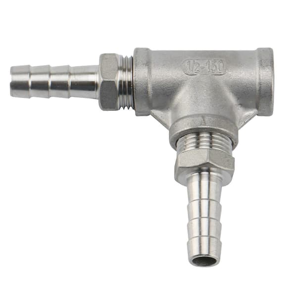 Ölbryggning Rostfritt Stål Inline Aeration/Oxygenation Diffusionssten 2 Mikrometer - 1/2 tum För