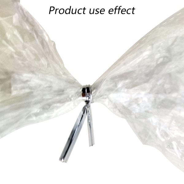 760 stk. Metallic Twist Ties Genanvendelige Posebindere Plastik Brød Twis
