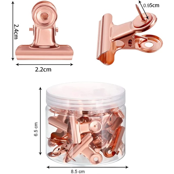 30 kpl Push Pins -kiinnikkeitä, Raskaat Kiinnikkeet Neuloilla, Luovat