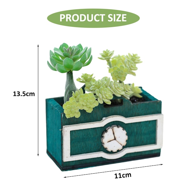 Konstgjorda suckulenter, bonsai, kreativa prydnader, konstgjorda