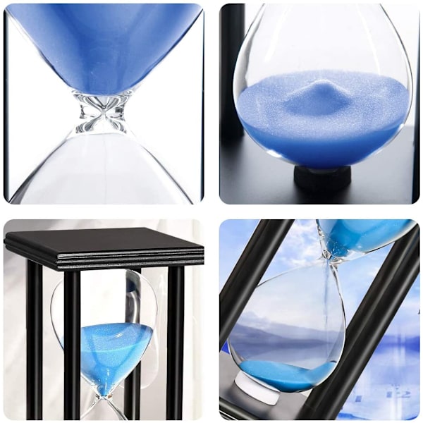 60 Minutters Træ Sandurtimeglas Til Kreative Gaver Ro