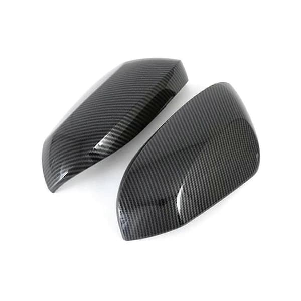 Karbonfiber Bil Bakspeildeksler Sidespeilkapper For 2019-2021