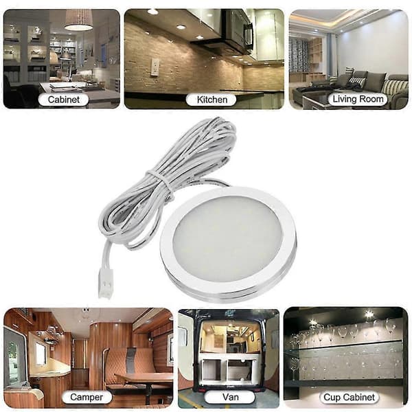 4 stk. Caravan Rv Indvendig Belysning Lamper Autocamper Campingvogn Båd Belysning Led 12v Camping Interiør
