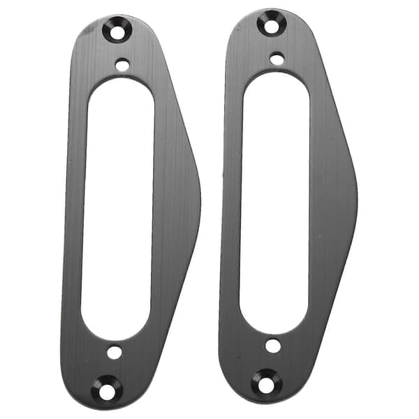 2 stk Gitar Pickup Ramme Monteringsring Single Coil Metall Flat Humbucker Pickup Ring For Tl Style E