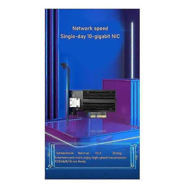 10g Single Port Netværkskort Pxe Diskless Boot Server Industriel Computer Ethernet Netværkskort Pci