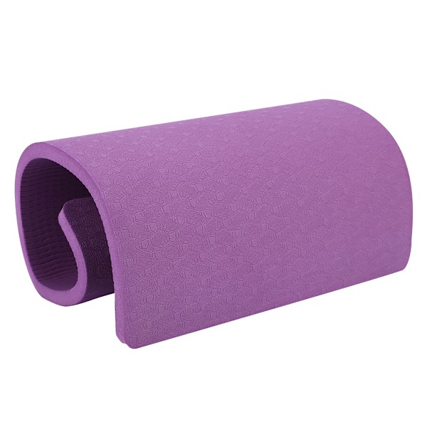 EVA Yoga Fitness Knäskydd Matta Kudde Lindrar Smärta Miljövänlig (Mörklila)