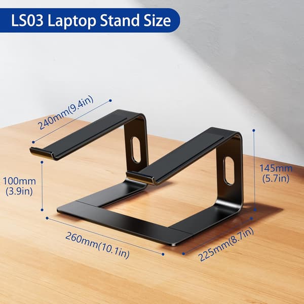 Laptop Stativ, Ergonomisk Laptop Stativ, Aluminium Laptop Stativ Comp