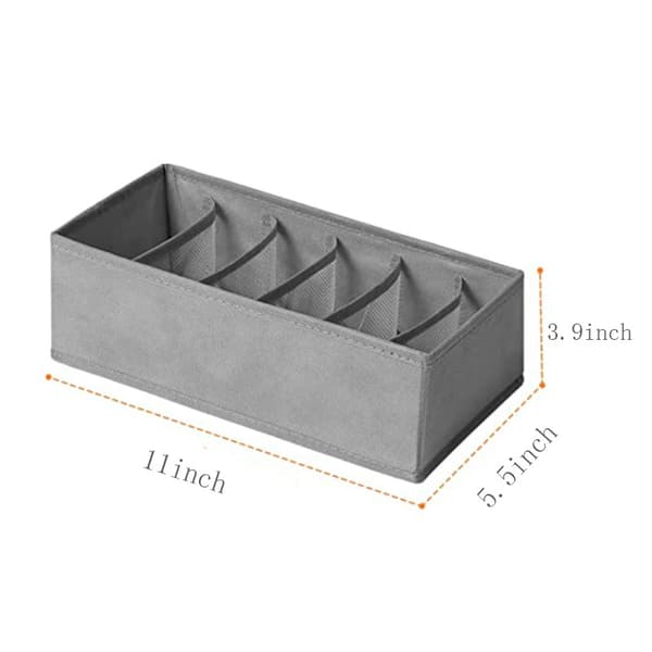 Underklädesförvaringslåda 4 set BH Strumpor Nonwoven Låda Organizer