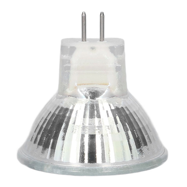 4 st/set MR11 LED-spotlight med dubbelnålbas 360° värmeavledning 3W 12 LED-lampor Kall vit