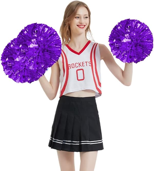 Siniset Cheerleading-pomponit, Cheerleader-pomponit, Cheerleader-pompo