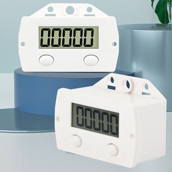 Digital Tæller til Strikke Maskine Elektronisk 0‑999999 Ciffer med Magnetisk Induktion Kontakt