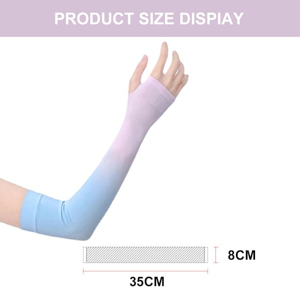 UV Sun Protection Arm Sleeves to Cover Arms for Women Men