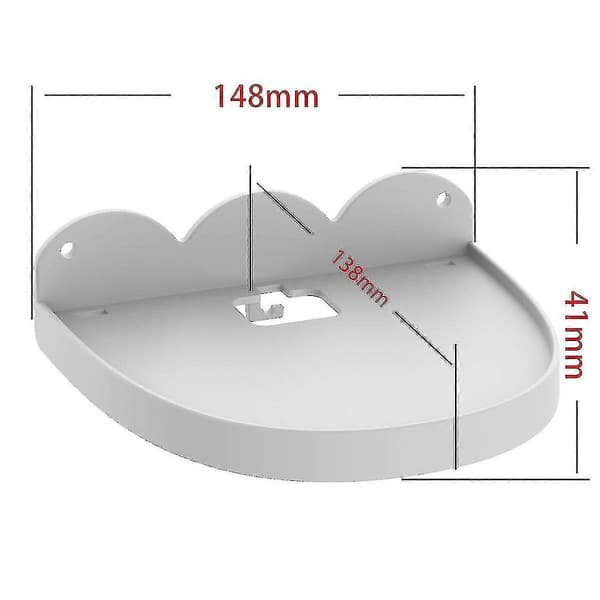 Veggfeste for Era 100-holder for lydstøtte Smart høyttalerholder hvit