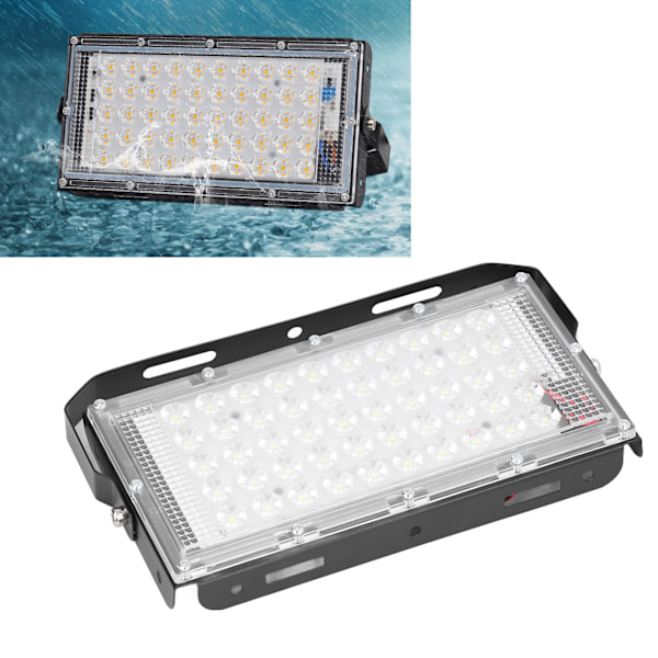 LED Flood Light 50W 12V Super Bright White Light Waterproof Outdoor LED Floodlight for Courtyards Gardens