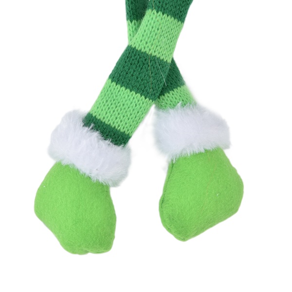 2 St. Patrick's Day Gnome plysch lyckobringande Leprechawn dockor dekorera ett familjebord dekorerat med regnbågshattar