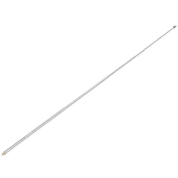 Teleskopiska antenner 3 x 43,5 cm längd 4 sektioner RC fjärrkontroller silver