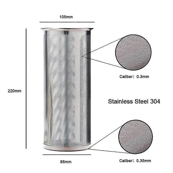 Kaffe Filter til Bredmundet Masonkrukke, 304 Rustfrit Stål, Ultrafint Net, Te- og Frugtinfuser