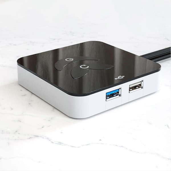 Desktop Computer Power Switch USB3.0/2.0 5Gbps PC Ekstern Strømknap Strømforsyningskontroladapterkabel Universal Højhastighedstransmission Desktop C