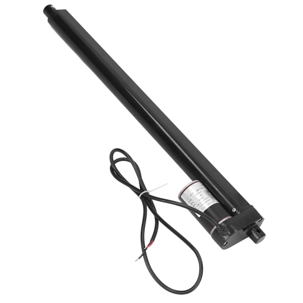 Elektrisk ställdon 400 mm slaglängd 1000 N IP65 Vattentät Lågbrus Aluminiumlegering Svart Linjärt ställdon för sängsoffa 24 V Linjärt ställdon