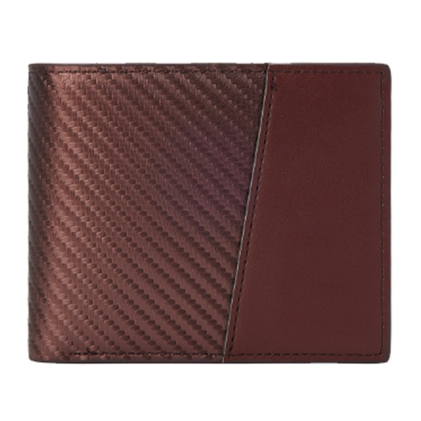 PU-läder Bifold Plånbok för Män-RFID Slim Bi Fold Plånböcker