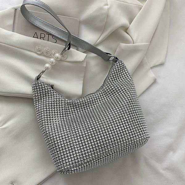 Mote skulderveske enkel messenger bag kjedeveske casual