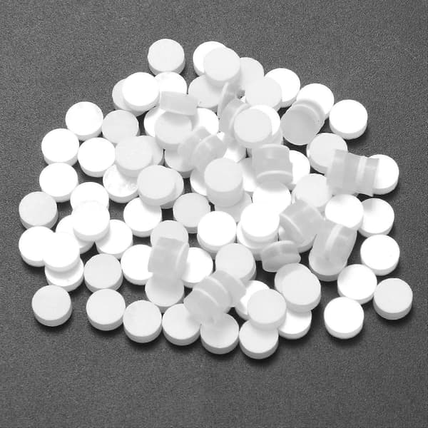 100 stk Gitar Gripebrett Innlegg Hals Sidepunkt Selvlysende Materiale Dia 6mm