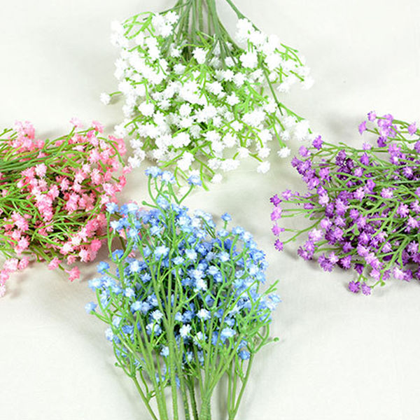 24 Bundter Kunstige Blomster Udendørs UV-Resistente Kunstige Blomster