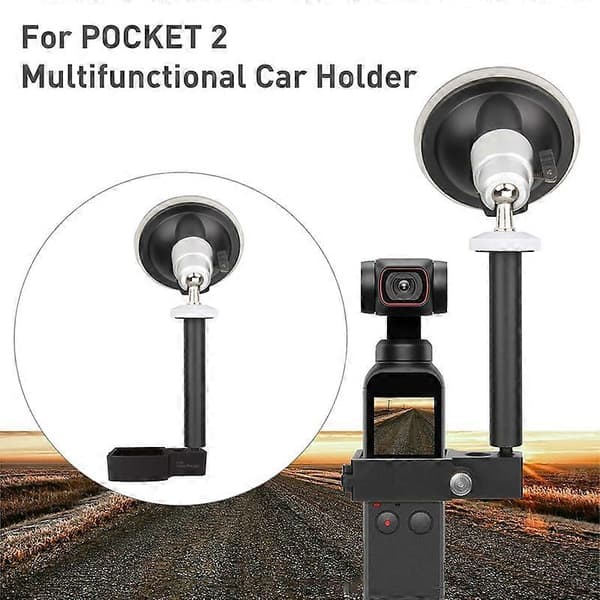Bil sugekopholder tilbehør til DJI Osmo POCKET 2 Gimbal kamera
